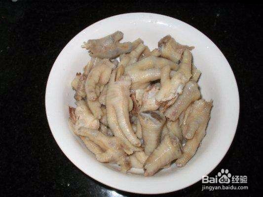 酸辣鸡爪的做法