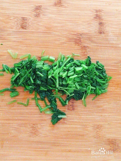 菠菜蛋烧怎么做