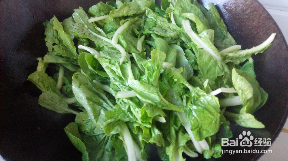 蚝油浇汁小青菜