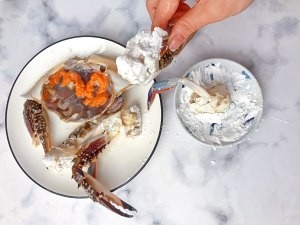 怎么做避风塘梭子蟹