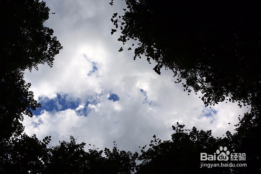 如何用定焦拍蓝天和白云