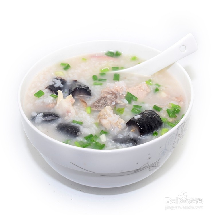 野生刺参 简单营养的海参粥做法