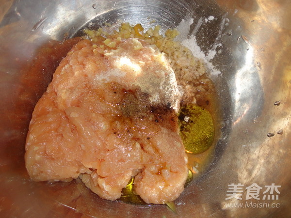 玉米鸡肉肠的做法