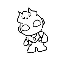 如何画赛罗奥特曼简笔画