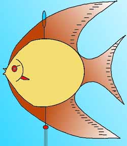 蚬壳手工制金鱼