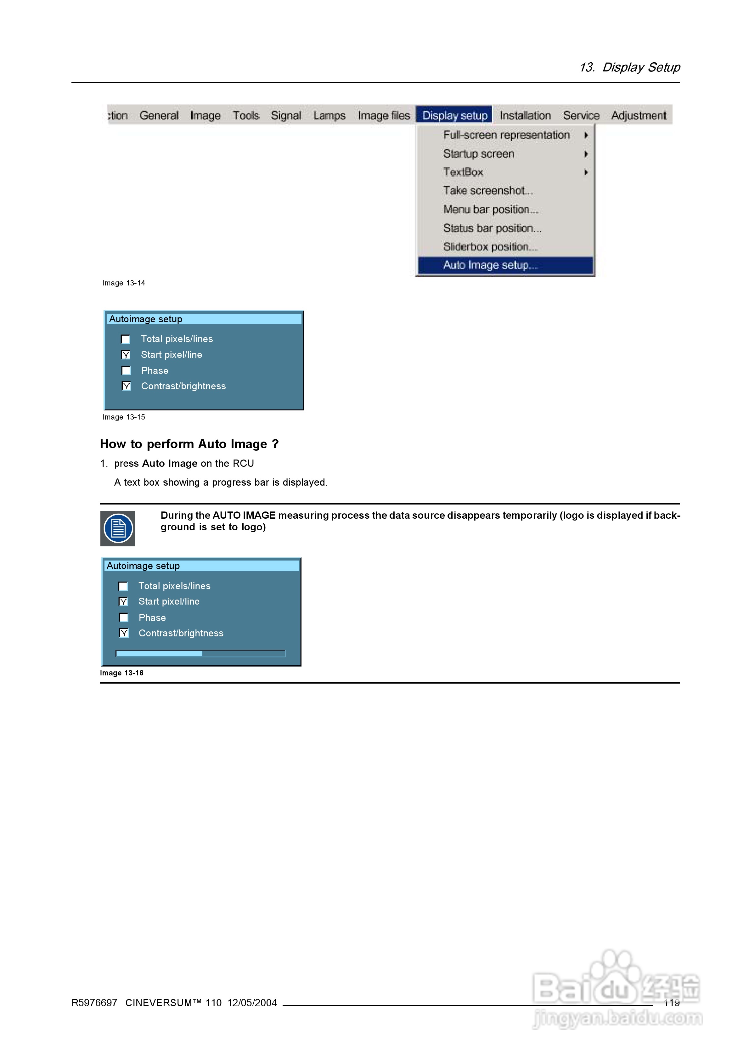 Barco巴可 Cine VERSUM 110投影机说明书:[13]