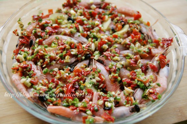 无油的剁椒北极虾