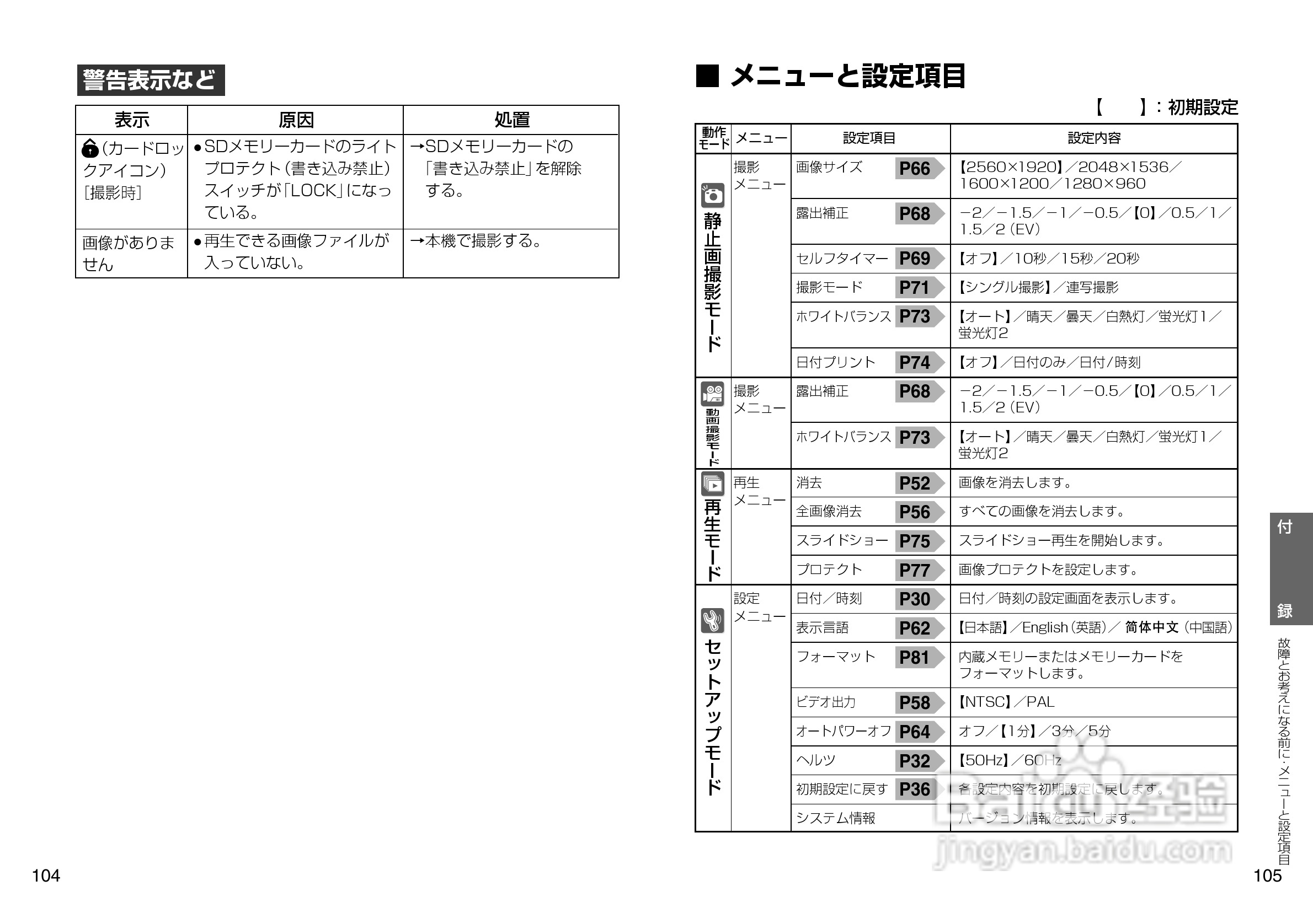 日立 HDC-503X数码相机说明书:[6]