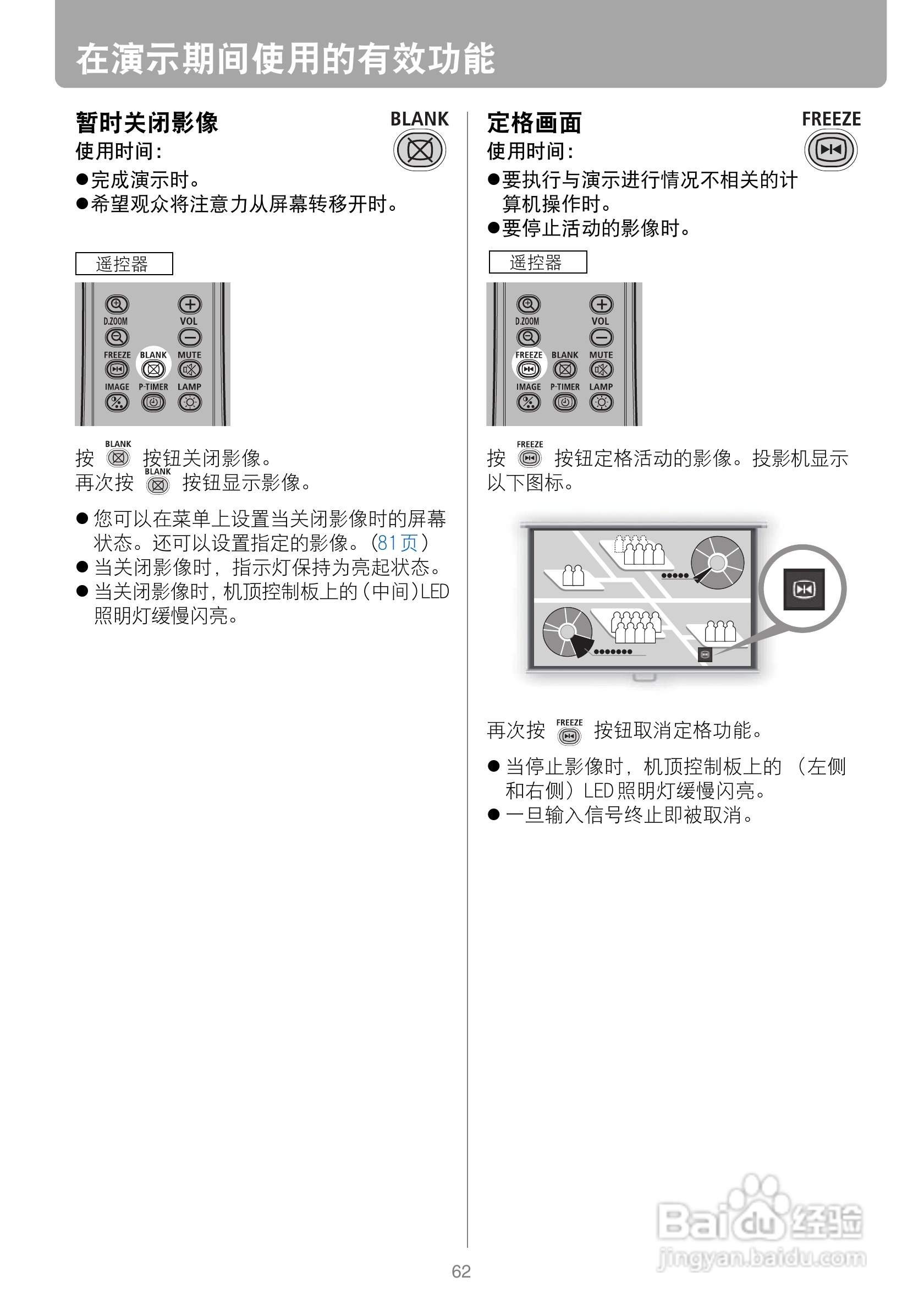 佳能WUX10投影仪使用说明书:[7]