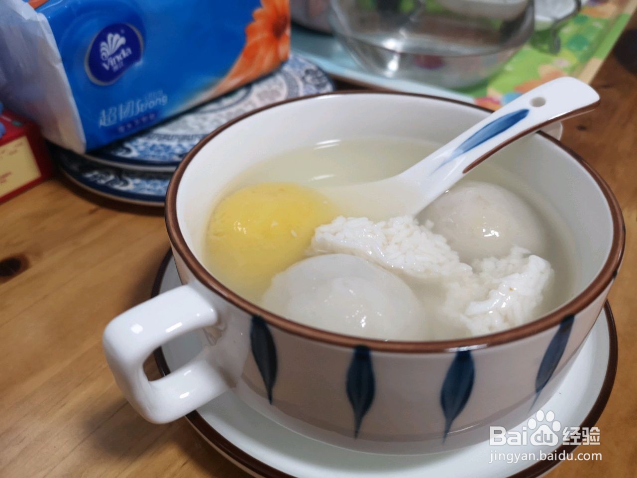 酒酿汤圆的做法