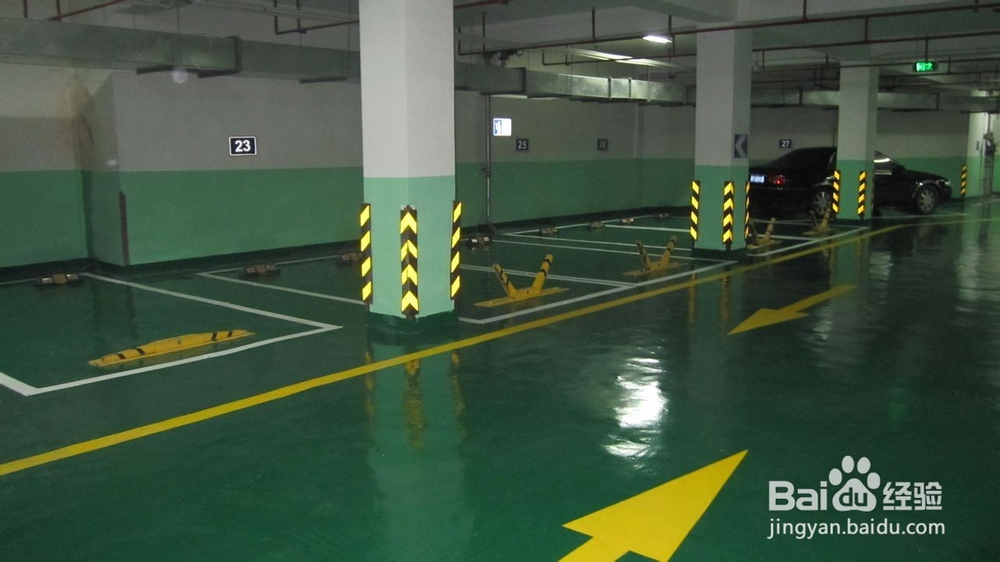 仓库地面划线步骤