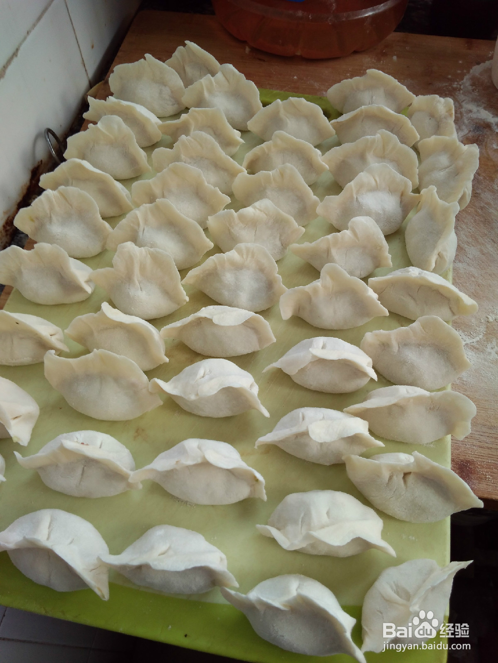 包白菜陷水饺技巧