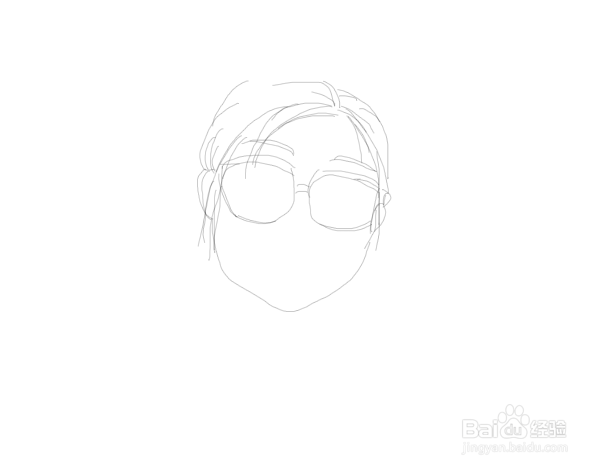 人物线条画如何画