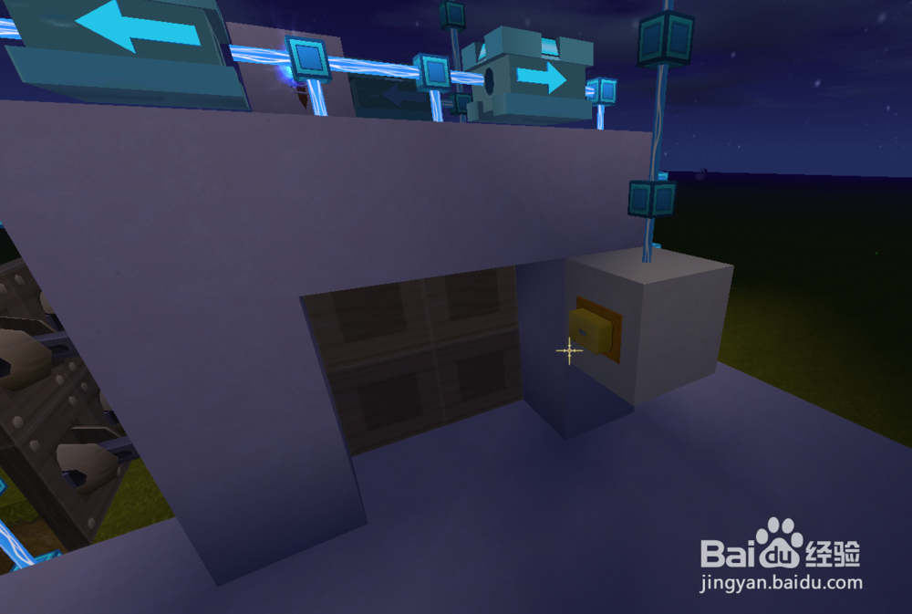 迷你世界怎么做隐藏门