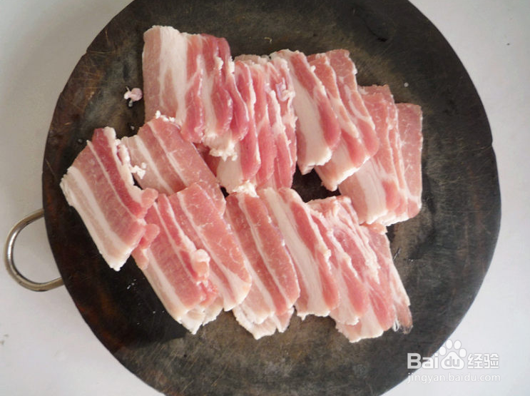 香煎五花肉肉的做法