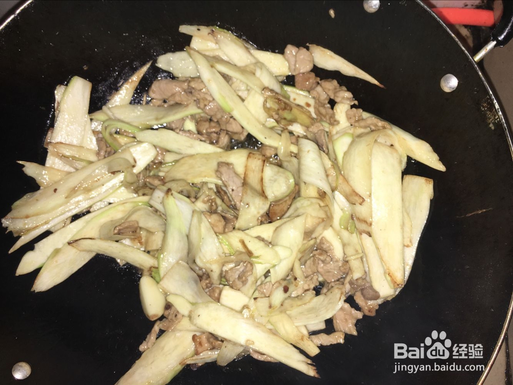 家常菜之芦蒿炒肉做法