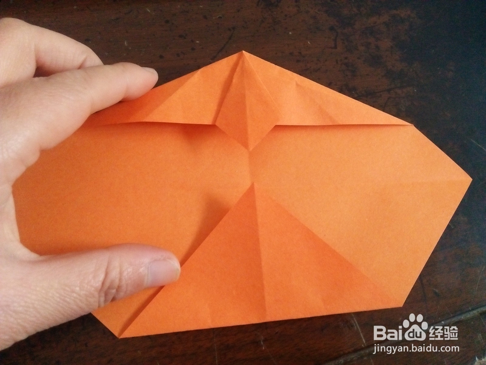 宝宝折纸—领带爱心怎么折