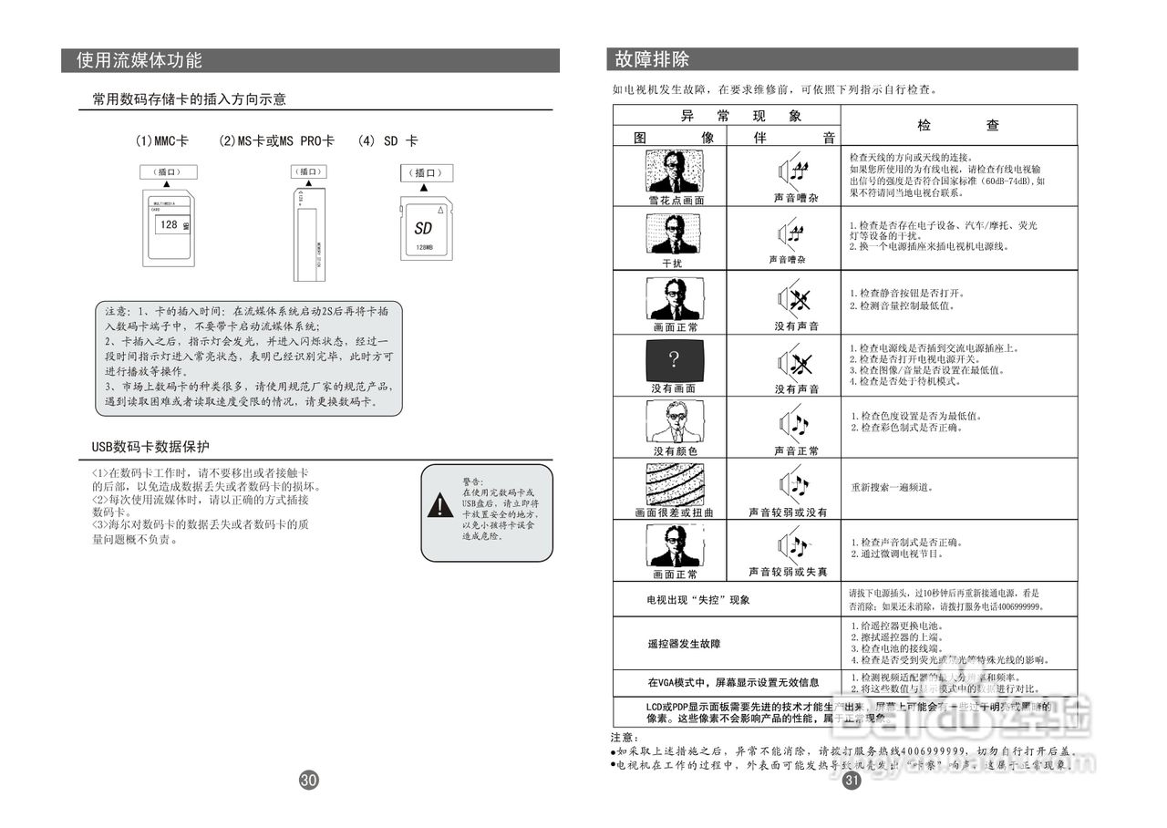 海尔LU32R1液晶彩电使用说明书:[2]