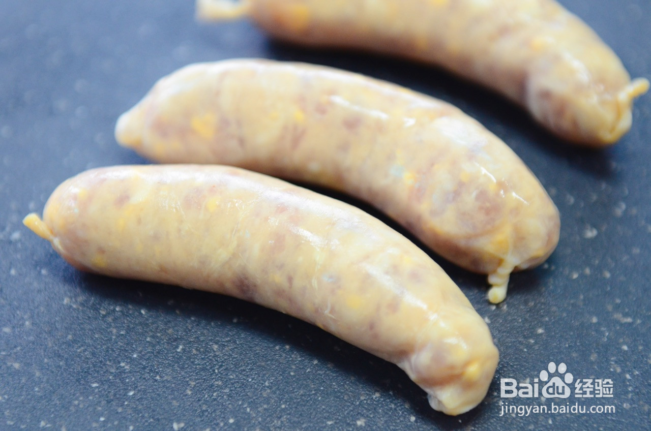 黄金芝士烤肠的做法