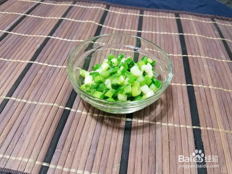 怎样做出家常菜系列之虾仁葱花蛋