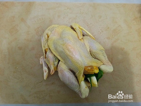 盐鸡的制作方法