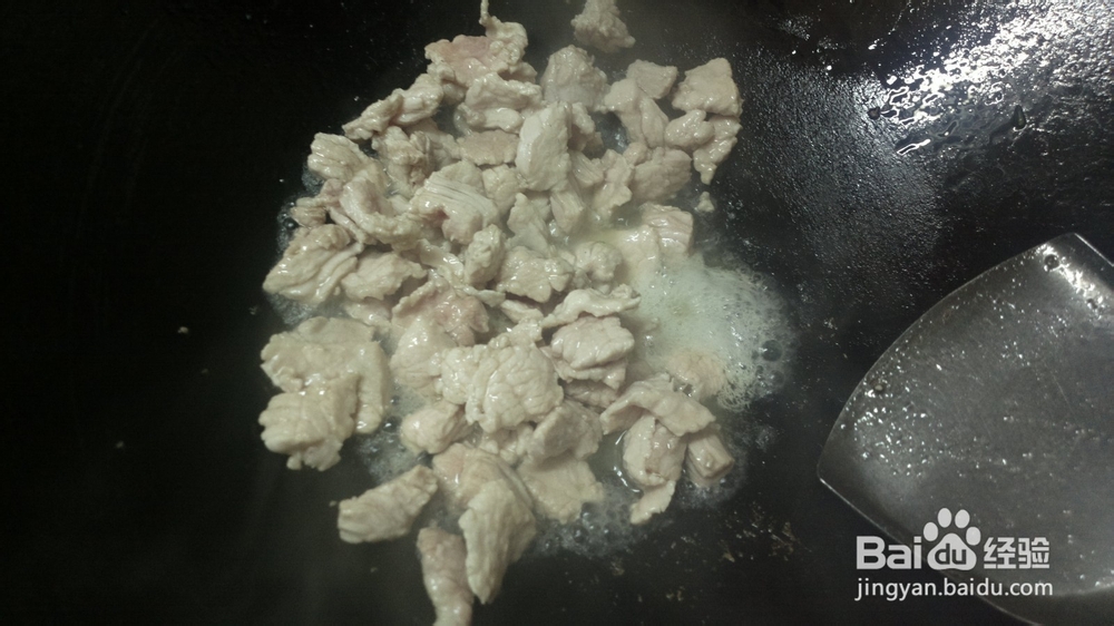 如何瘦肉炒平菇