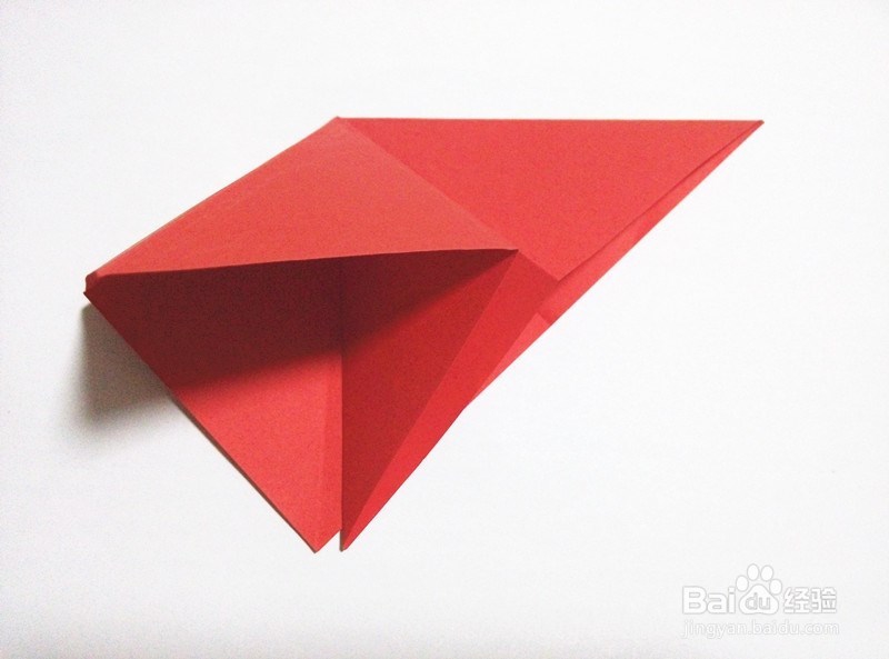 如何折出百合花