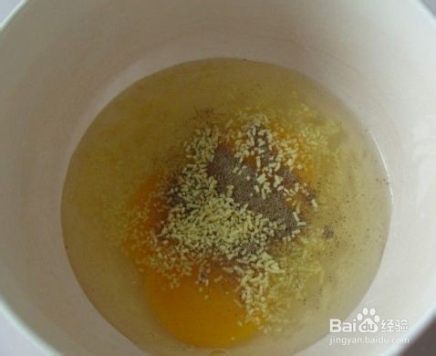 开心早餐：蛋香黑芝麻烙饼的做法