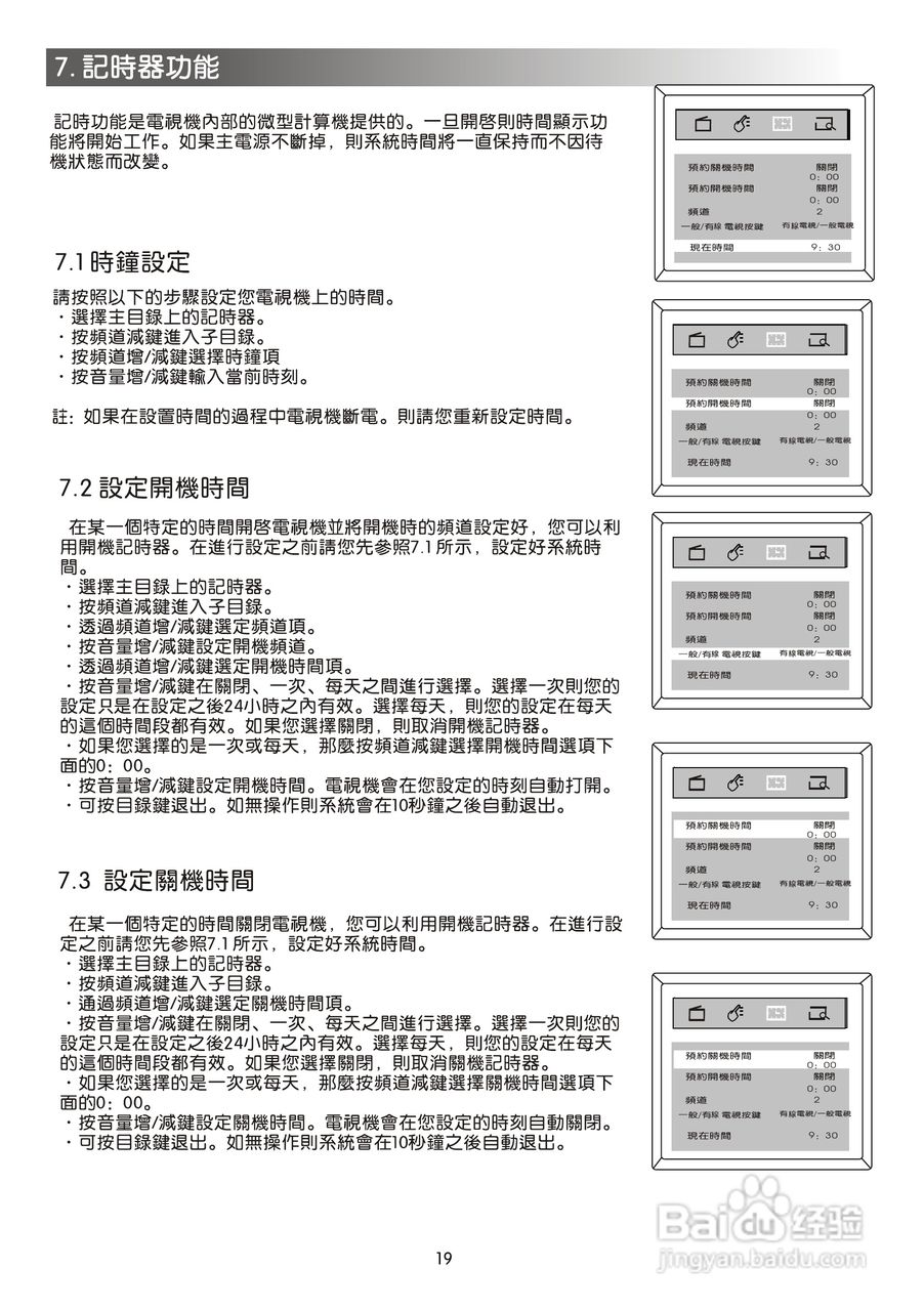 歌林CT-21FT型电视机使用说明书:[2]