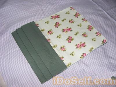 蝴蝶结长款布艺钱包的制作教程