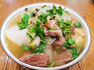 养生食补大白萝卜清炖牛肉的做法