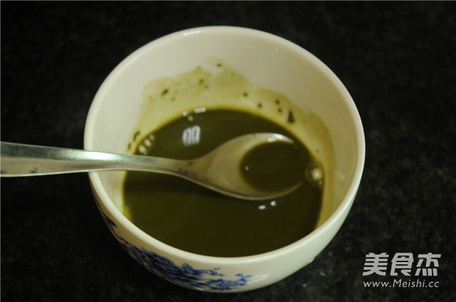无油少盐的豆浆抹茶蛋糕
