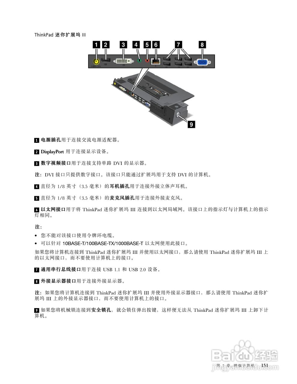 IBM(ThinkPad)X220i笔记本电脑使用说明书:[17]