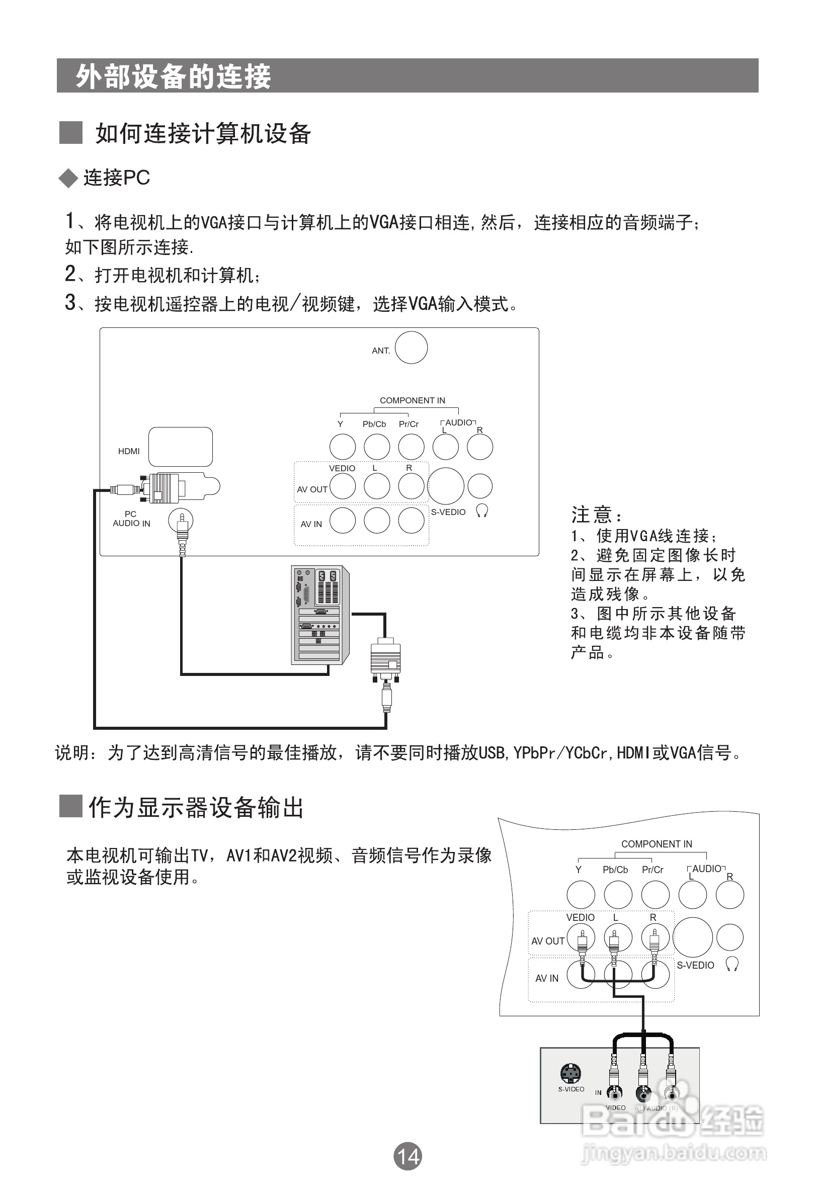海尔PU50K1等离子彩电使用说明书:[2]