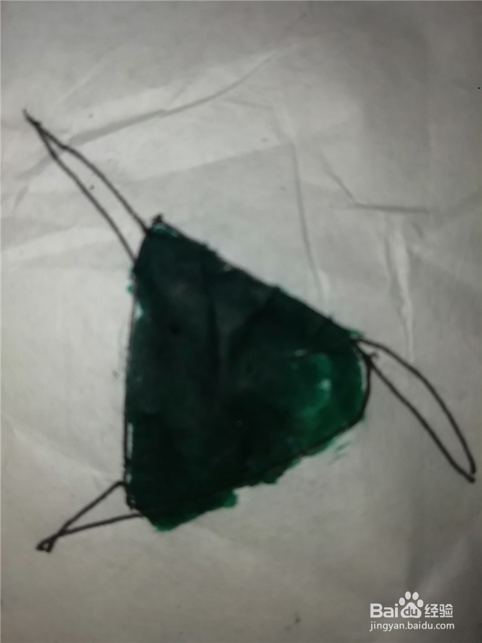 怎么样用简笔画画小粽子