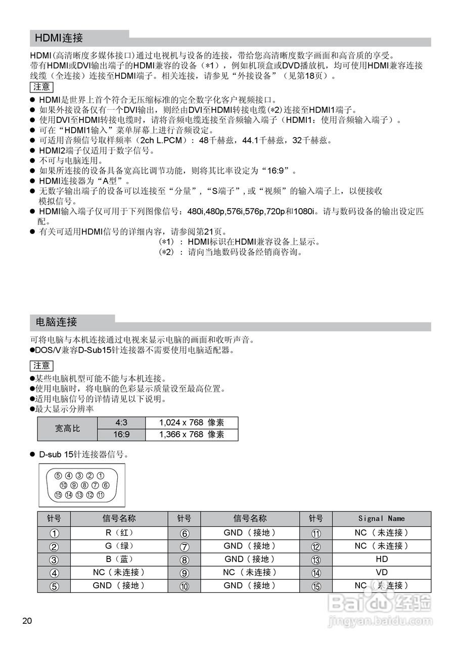 松下TC-37LE80D液晶彩电使用说明书:[2]