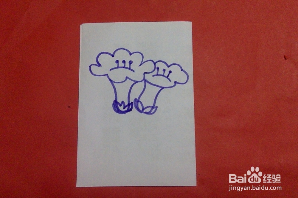 简笔画怎么画小花朵儿的画法儿童启蒙画 十七