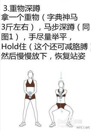 教你怎样瘦大腿