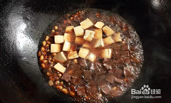 特别下饭的——烧双色豆腐!