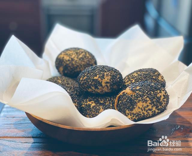 生酮芝麻烧饼的做法