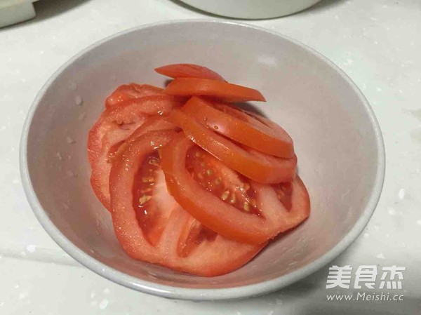火腿西红柿汁捞三蔬