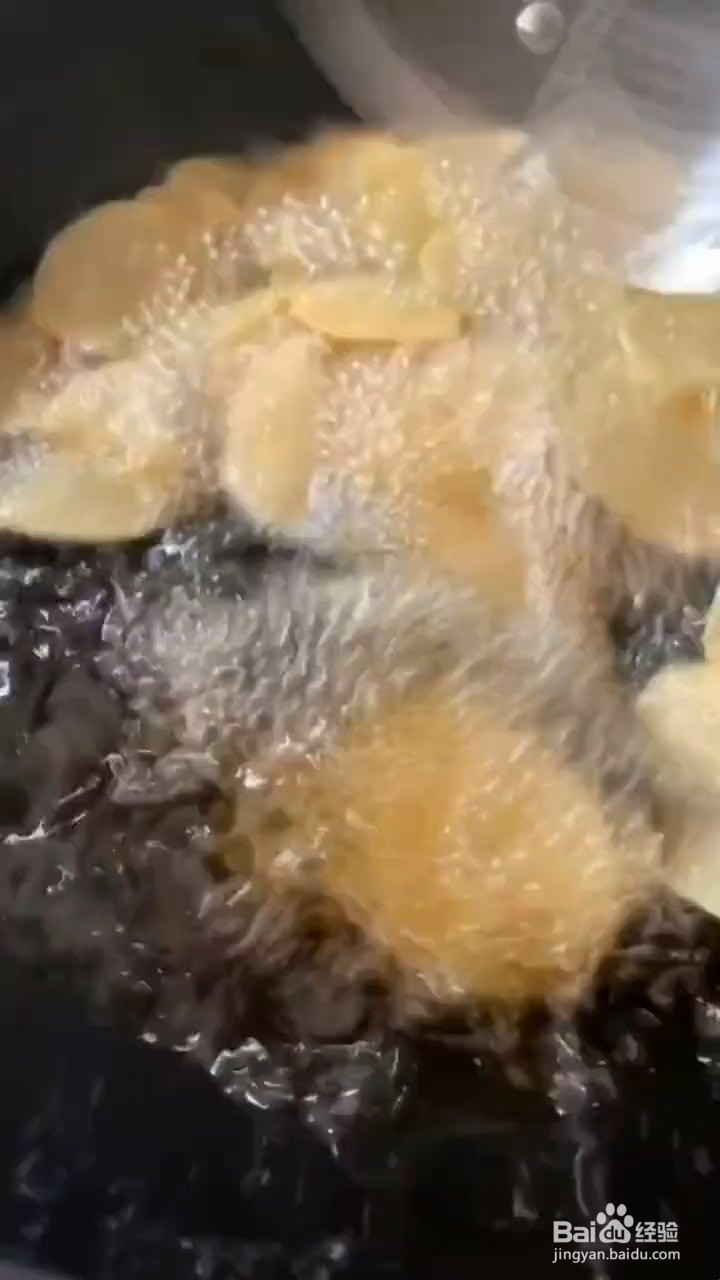 如何制作好吃薄脆的炸薯片