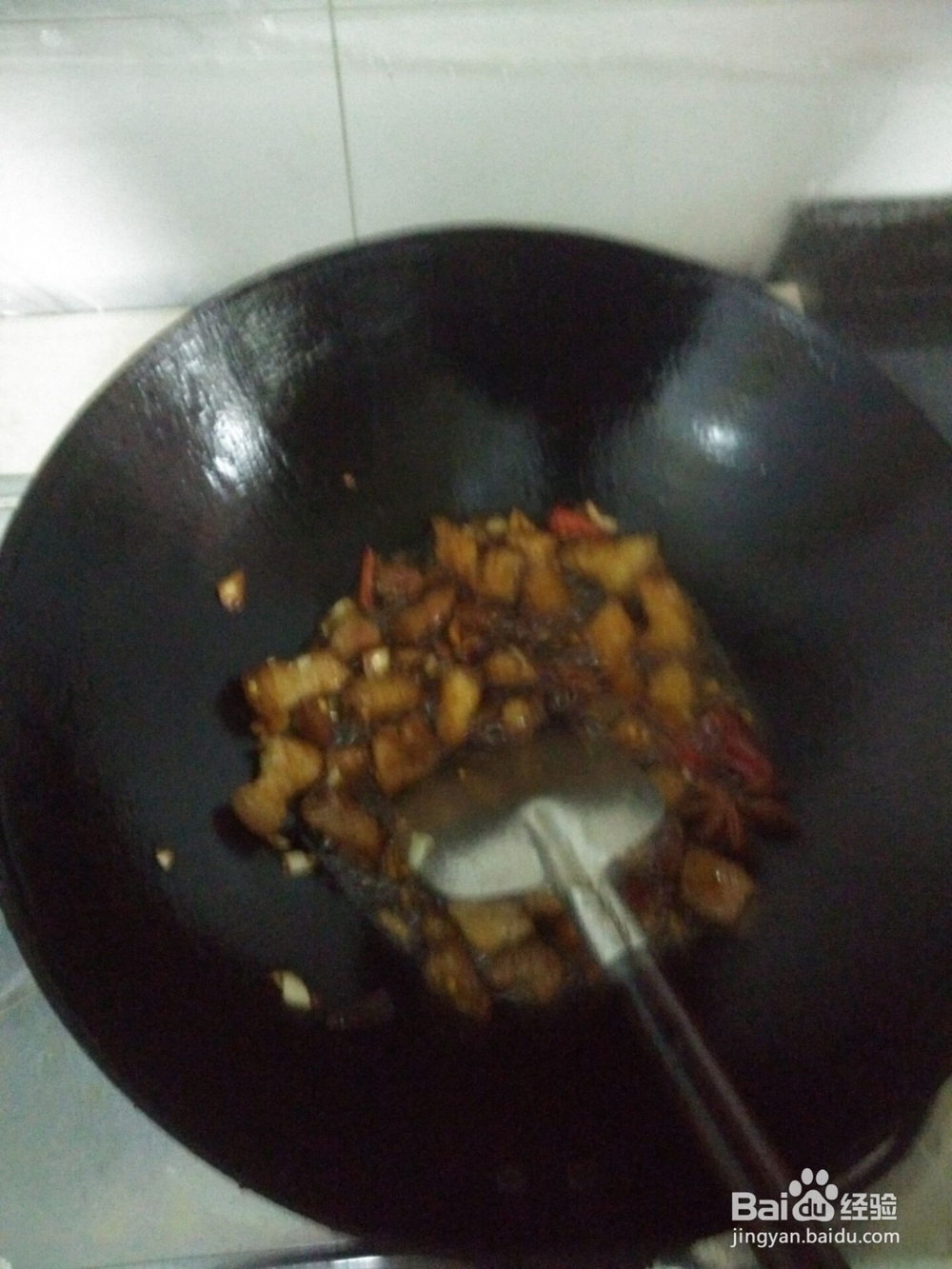 米哥特产小铺之笋干烧肉的做法