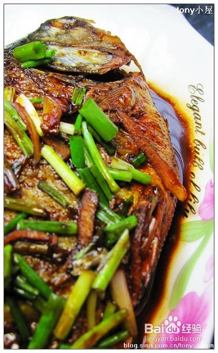 煎鱼不粘锅的秘诀----红烧鳊鱼