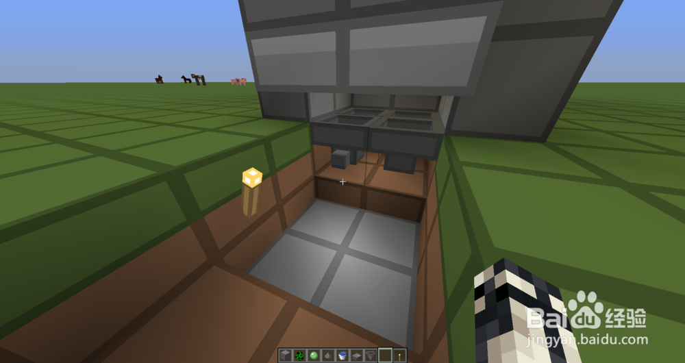 如何在Minecraft中建一个简易的刷怪塔