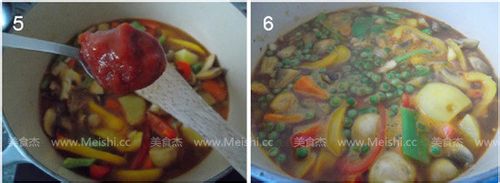 蔬菜咖喱锅的做法