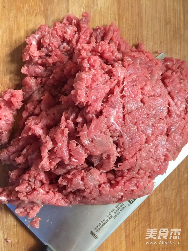 核桃油黑胡椒牛肉饼