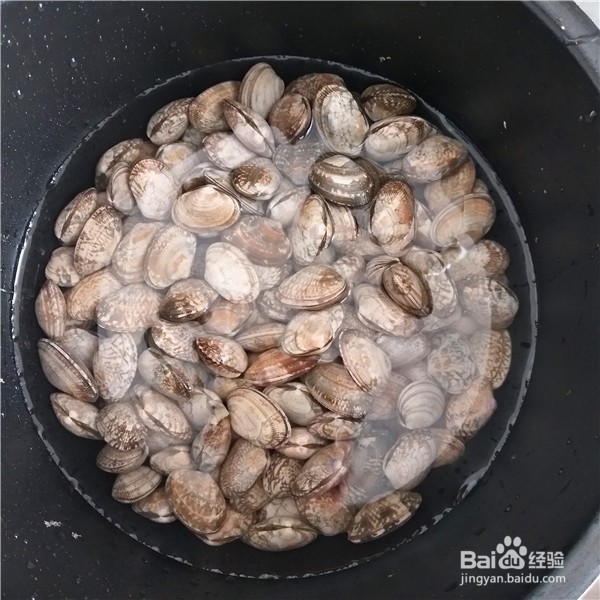 蒜蓉花蛤的做法