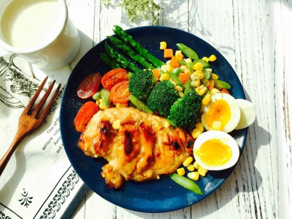 蒜香蜂蜜烤鸡胸肉