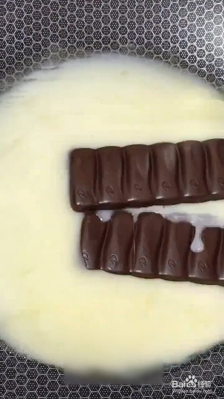 巧克力和奶油怎么做？